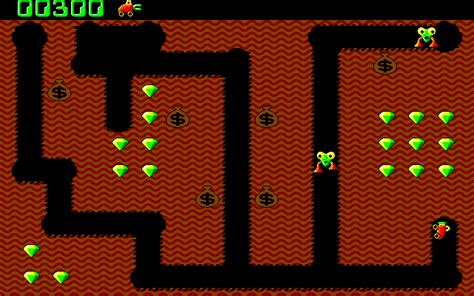 Digger: play DOS games online for free.